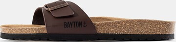 Mule Bayton en marron : devant