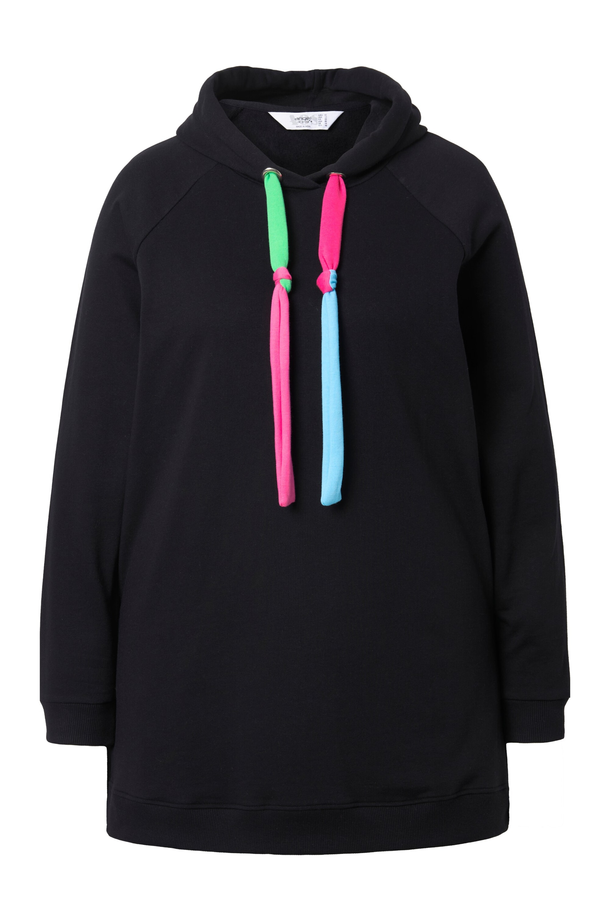 Angel of Style Sweatshirt in Black: front