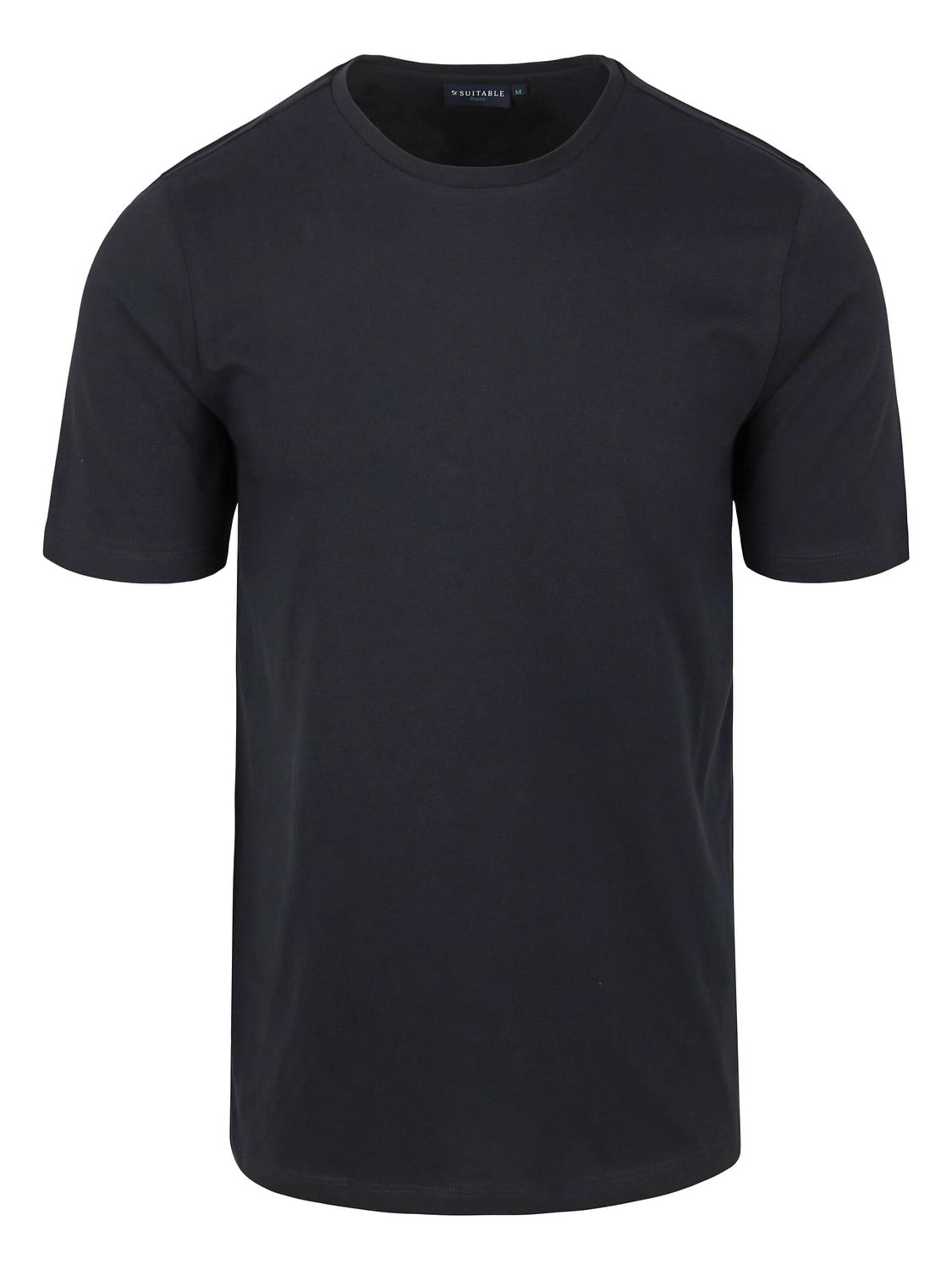 Suitable Shirt 'Jim Steel' in Blue: front