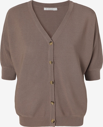 Cardigan TATUUM en marron : devant