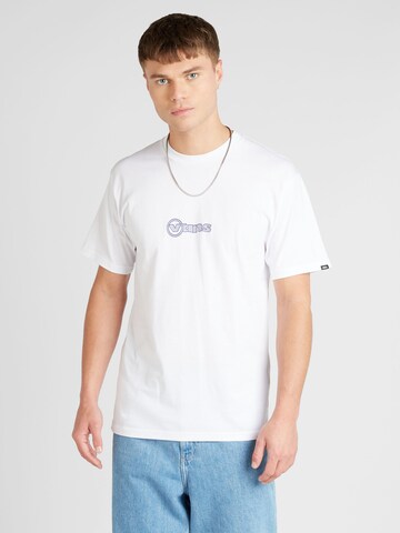 VANS Тениска 'CIRCLE' в бяло: отпред