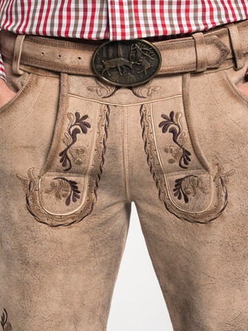 regular Pantaloni per costume tradizionale 'Fredo' di SPIETH & WENSKY in beige
