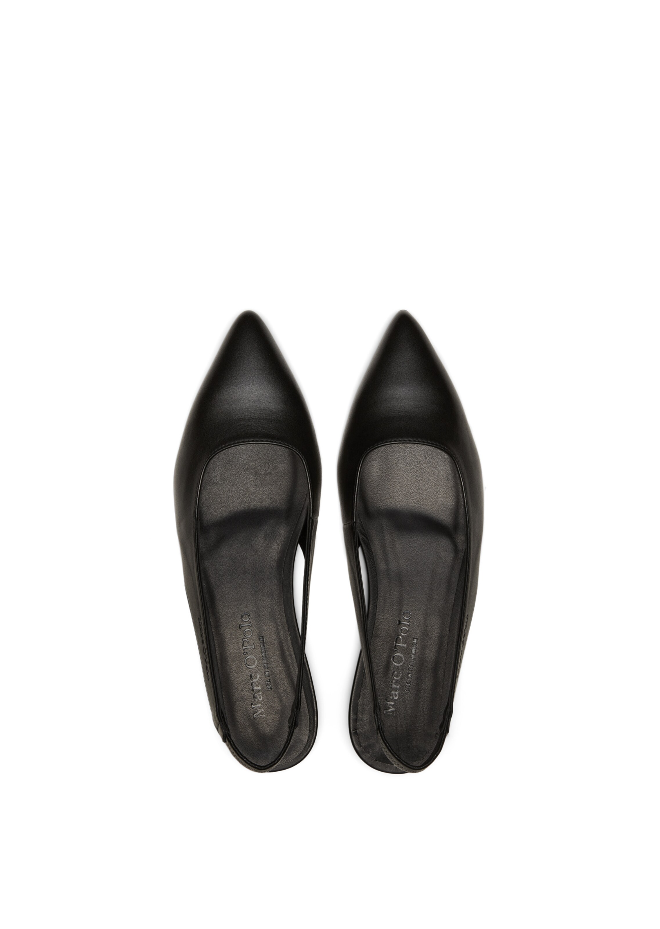 Ballerines à lanières Marc O'Polo en noir