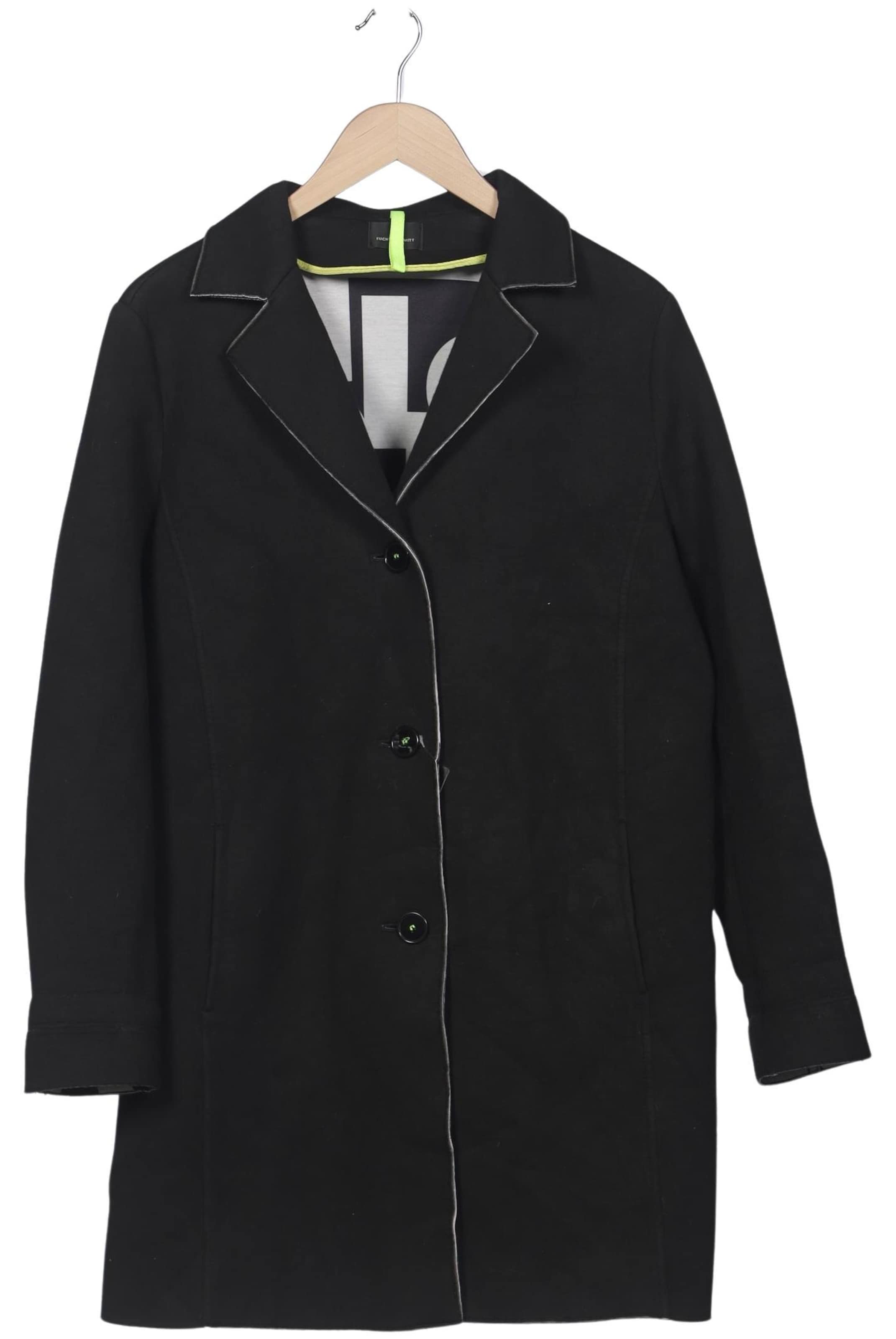 Fuchs Schmitt Mantel XXL in Schwarz: Vorderseite