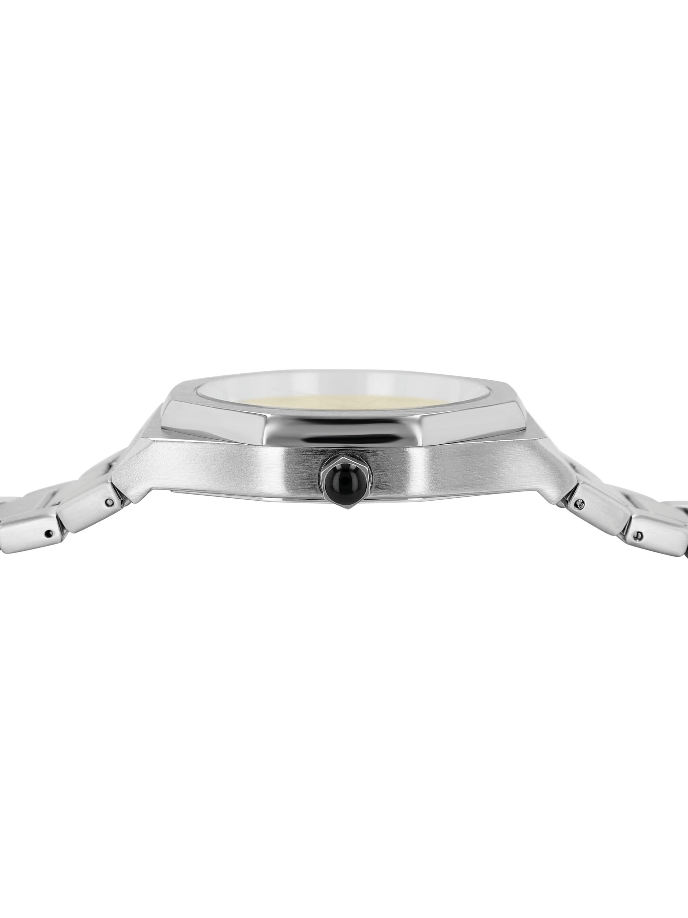 Just Watch Analog Watch 'Datumsanzeige' in Silver