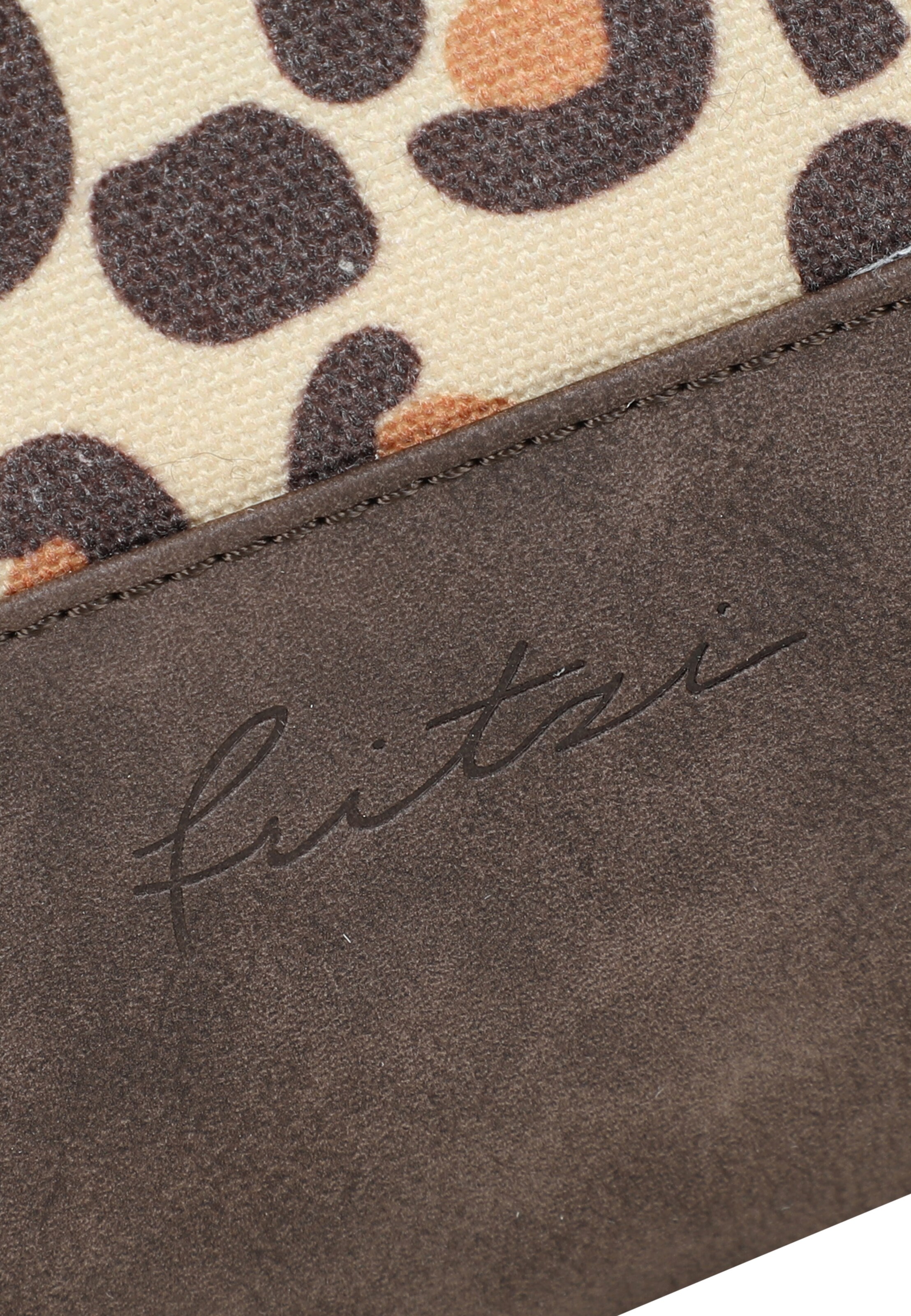 Fritzi aus Preußen Shopper 'Leo Camel' in Beige