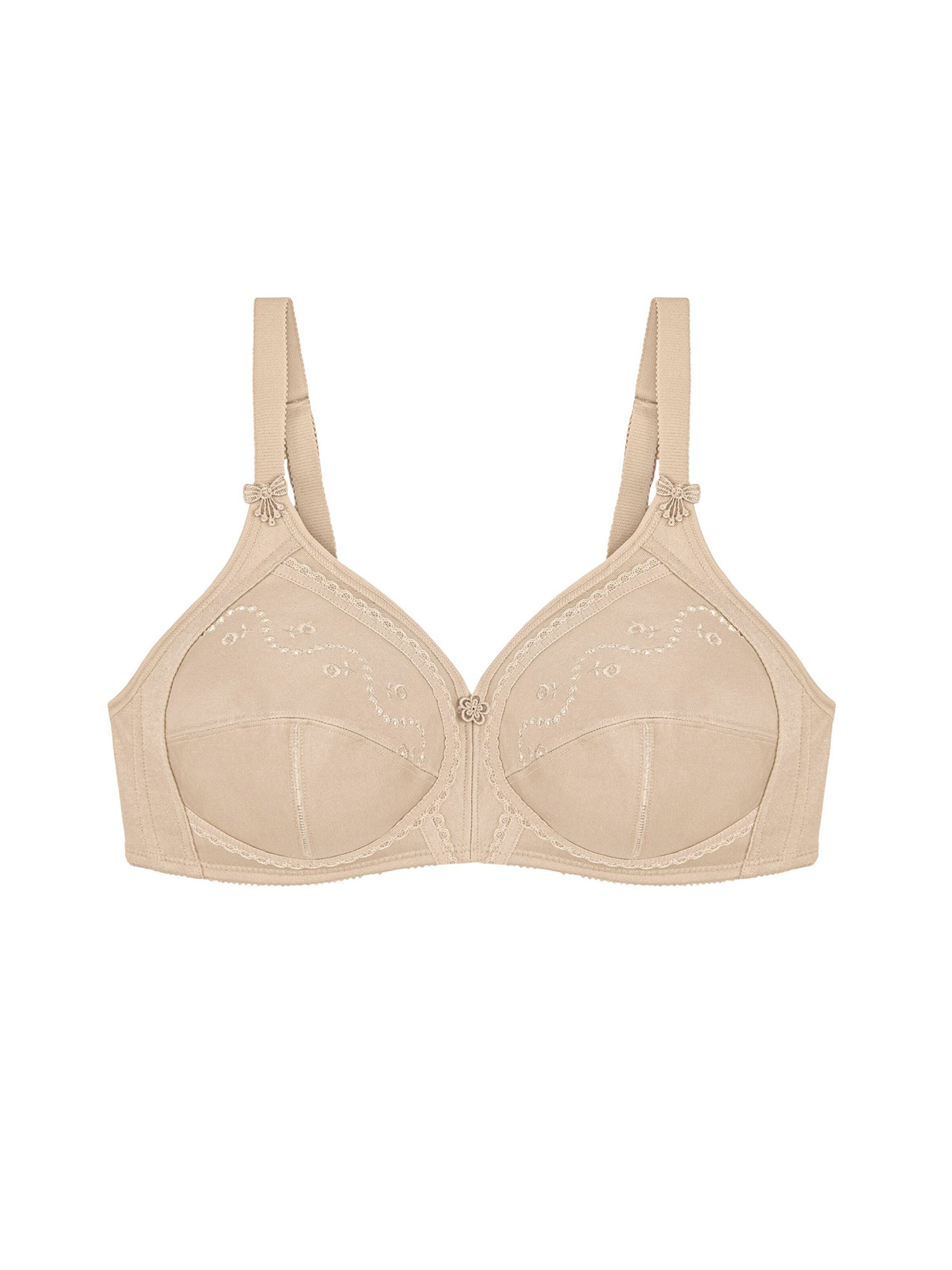 TRIUMPH BH ' Doreen + Cotton ' in Beige: voorkant