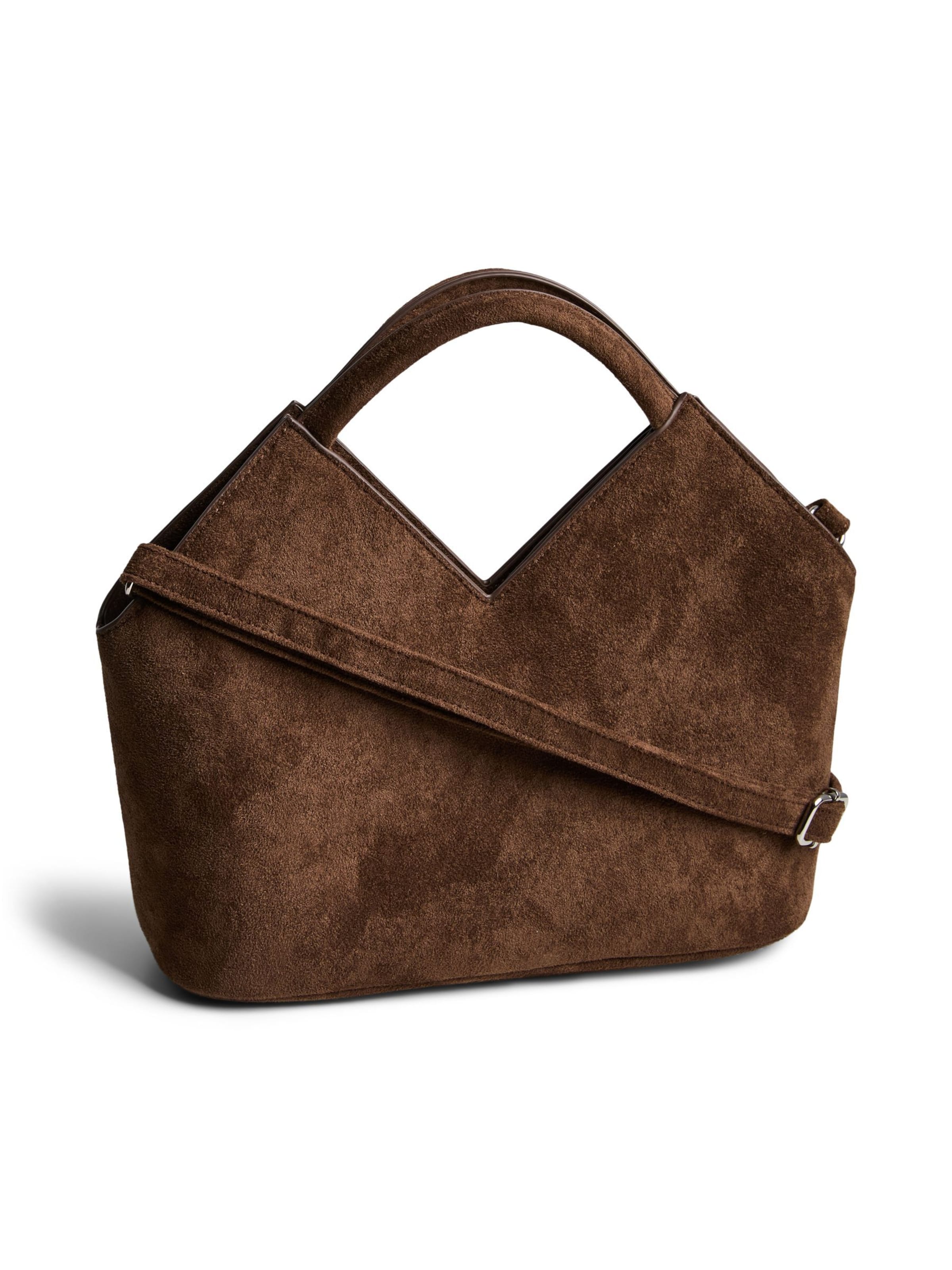 PIECES Tasche 'MARIA ' in Braun: Vorderseite
