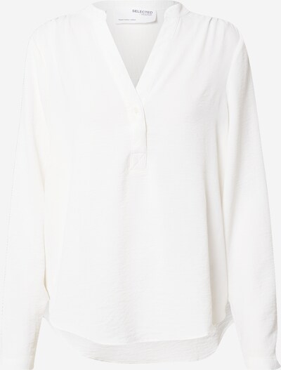 Bluză 'MIVIA' SELECTED FEMME pe alb, Vizualizare produs