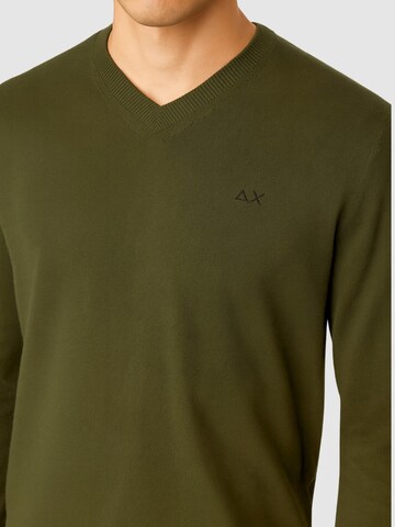 SUN68 Pullover 'K45102' i grøn