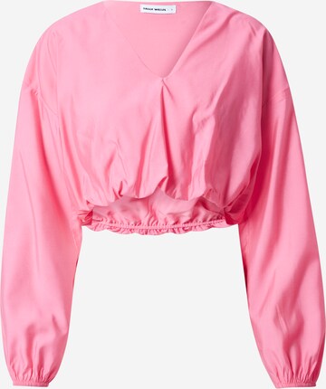 Tally Weijl Blus i rosa: framsida