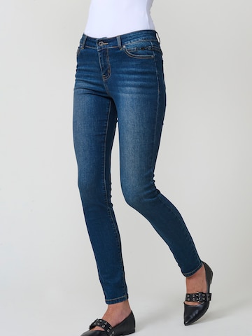 KOROSHI - Slimfit Vaquero en azul: frente