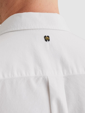PME Legend Regular fit Skjorta 'Explorer Oxford shirt with button-down collar' i vit
