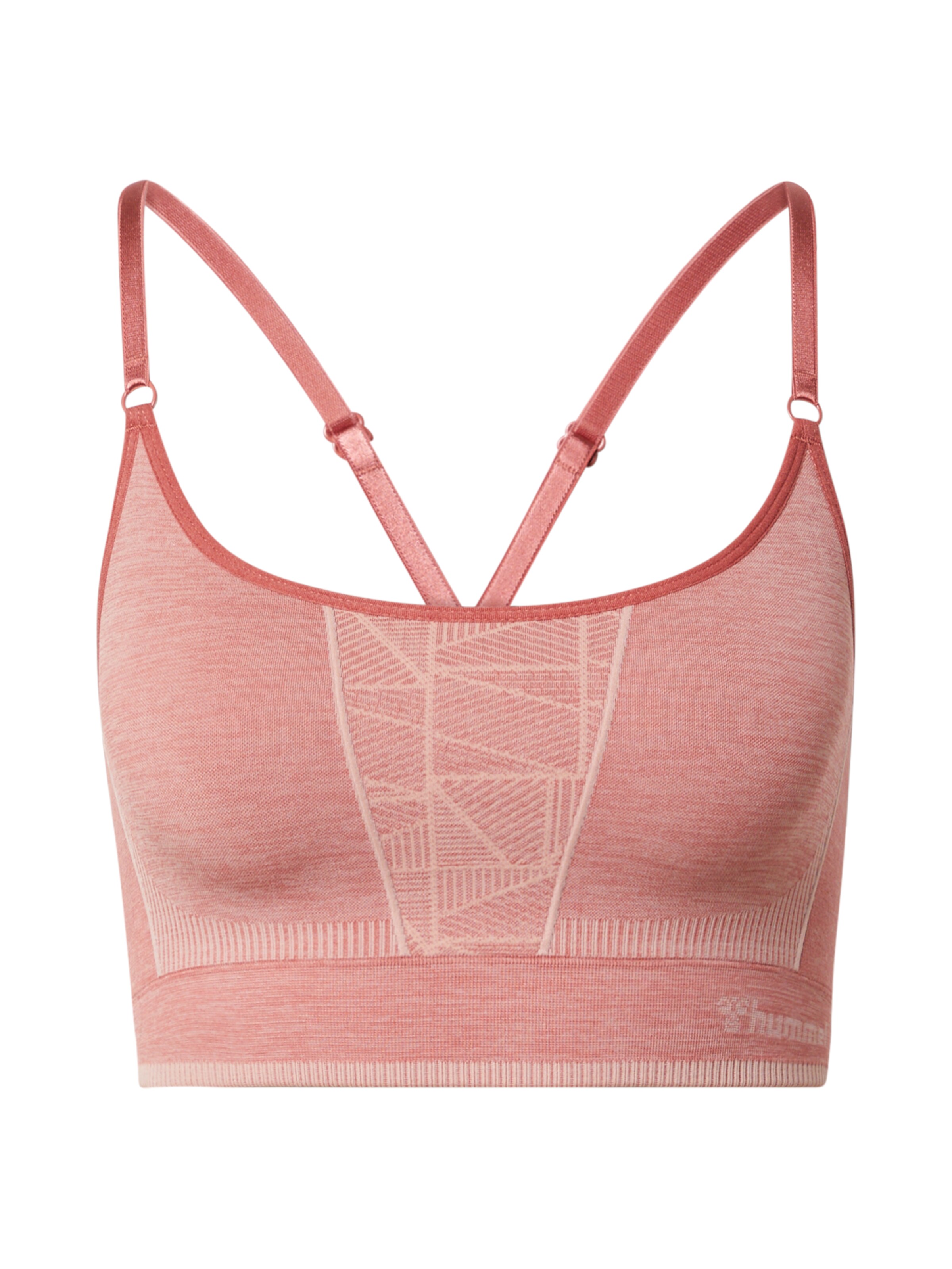 Hummel Sports-BH i pink: forside