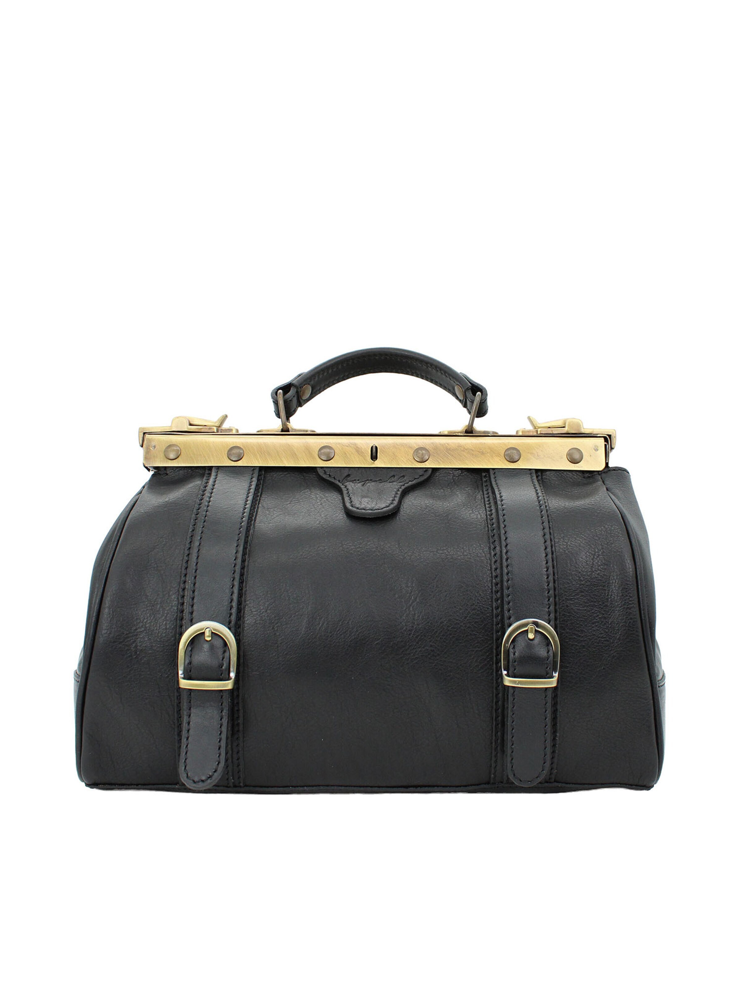 bupell Reisetasche 'Vico'‌‌‌‌‌ in Schwarz: Vorderseite