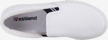 Westland Classic Flats 'Laser' in White
