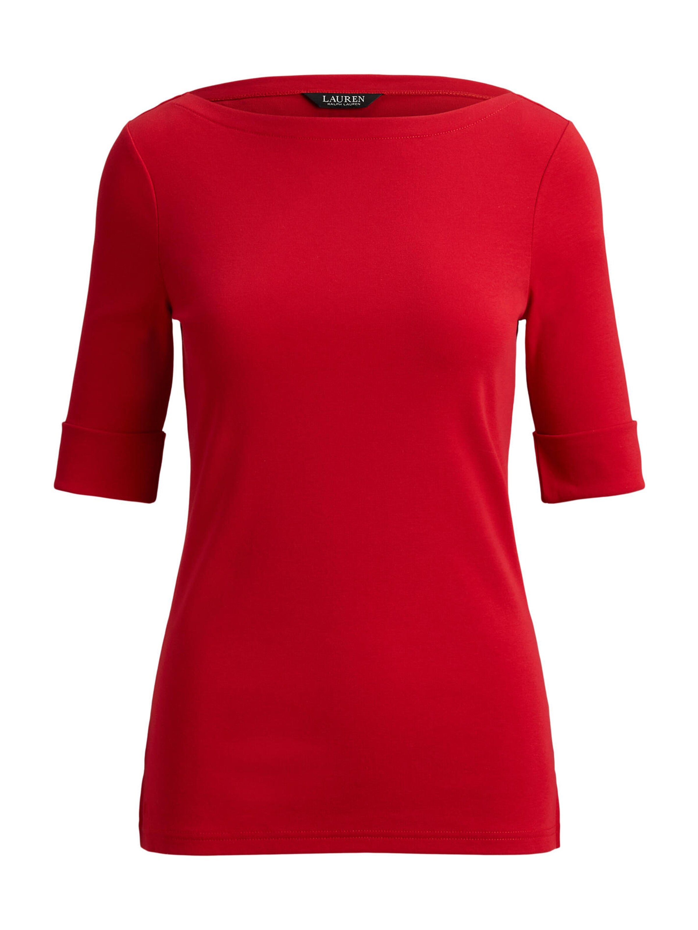 Lauren Ralph Lauren Petite Shirt 'JUDY' in Red: front