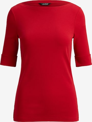 Lauren Ralph Lauren Petite Футболка 'JUDY' в Красный: спереди