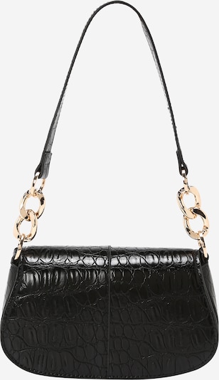 TOPSHOP Sac bandoulière 'SAFFY' en or / noir, Vue avec produit