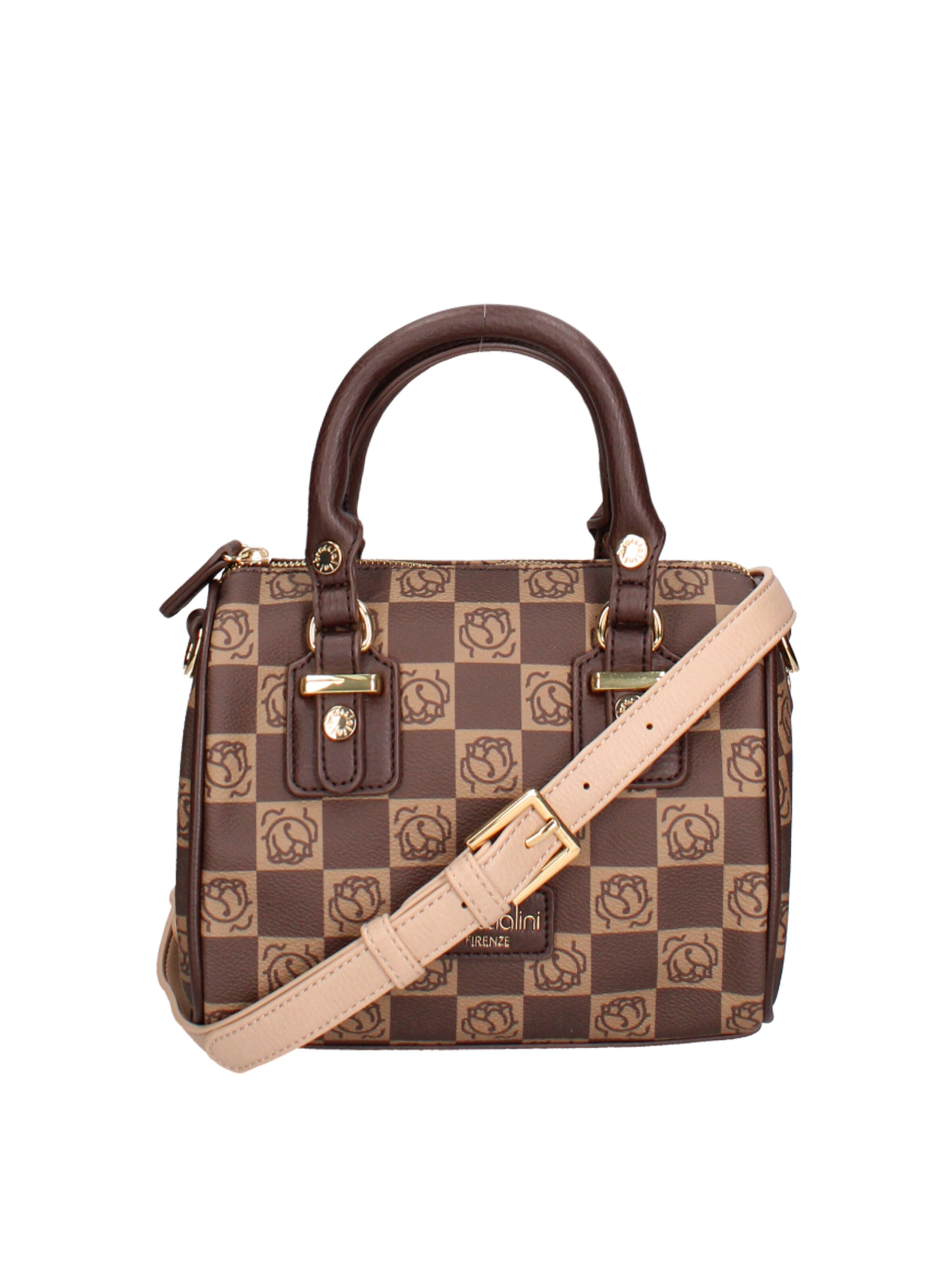 Braccialini Handtas in Bruin: voorkant