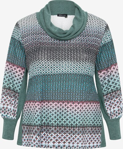 SPGWOMAN Strickpullover in blau, Produktansicht