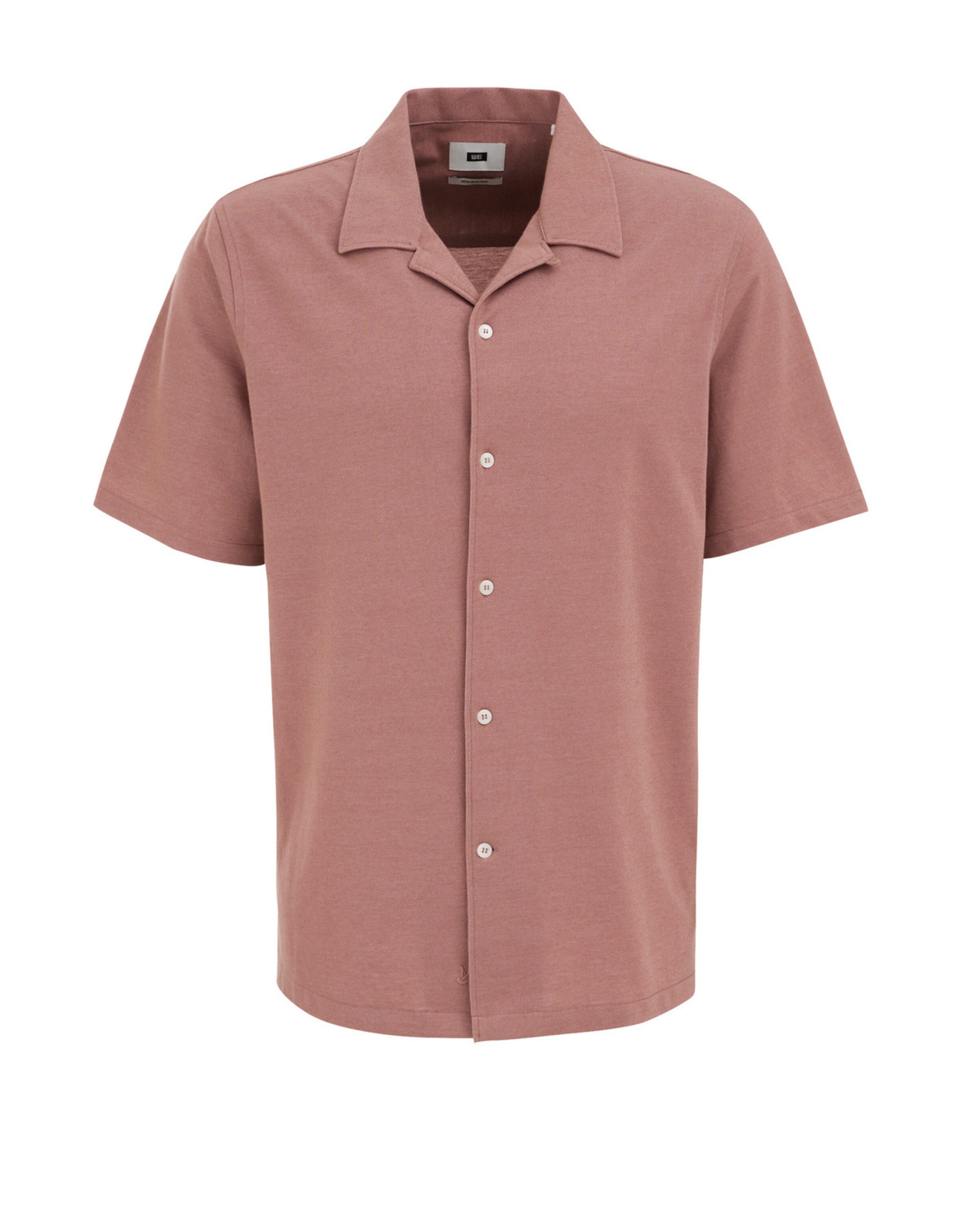 WE Fashion Regular Fit Hemd in Braun: Vorderseite
