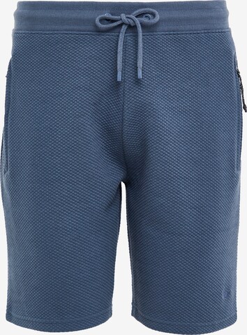 Threadbare Broek 'Fergie' in Blauw: voorkant