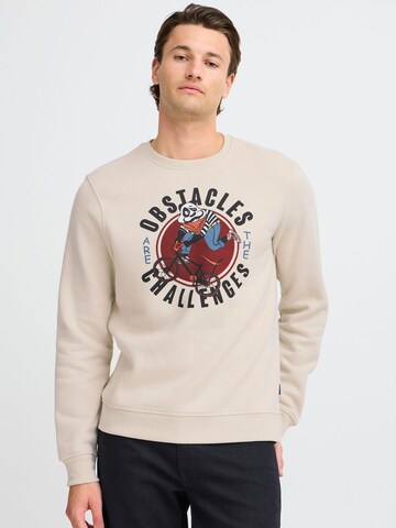 BLEND Sweatshirt in Beige: front