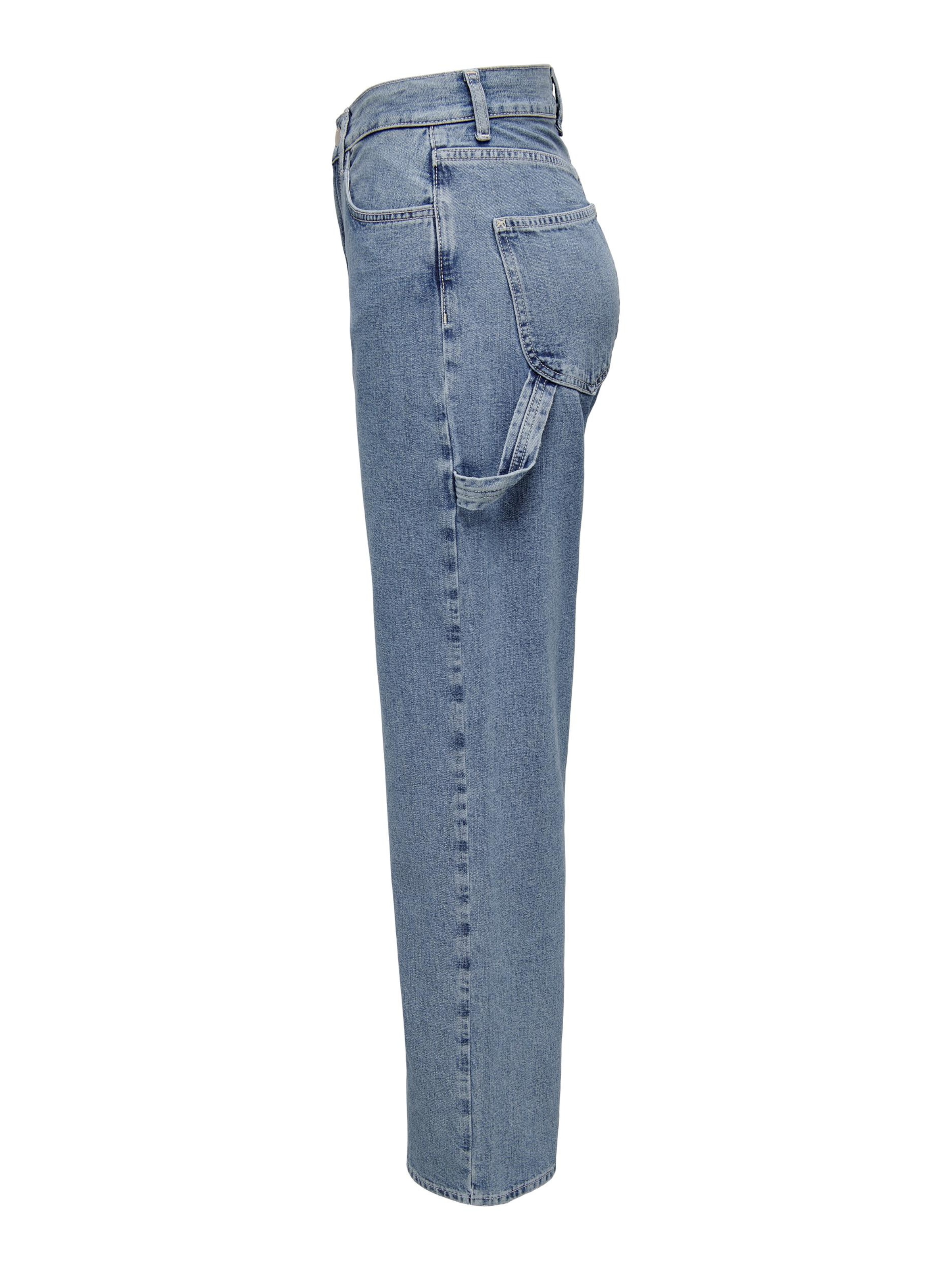 JDY regular Τζιν cargo 'MALLI' σε μπλε