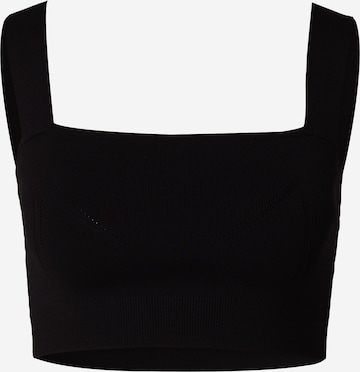 Calvin KleinTop - crna boja: prednji dio