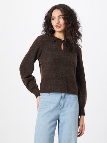 VERO MODA Pullover 'Dicte' in Braun: predná strana