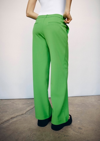 OBJECT Wide leg Broek 'Lisa' in Groen