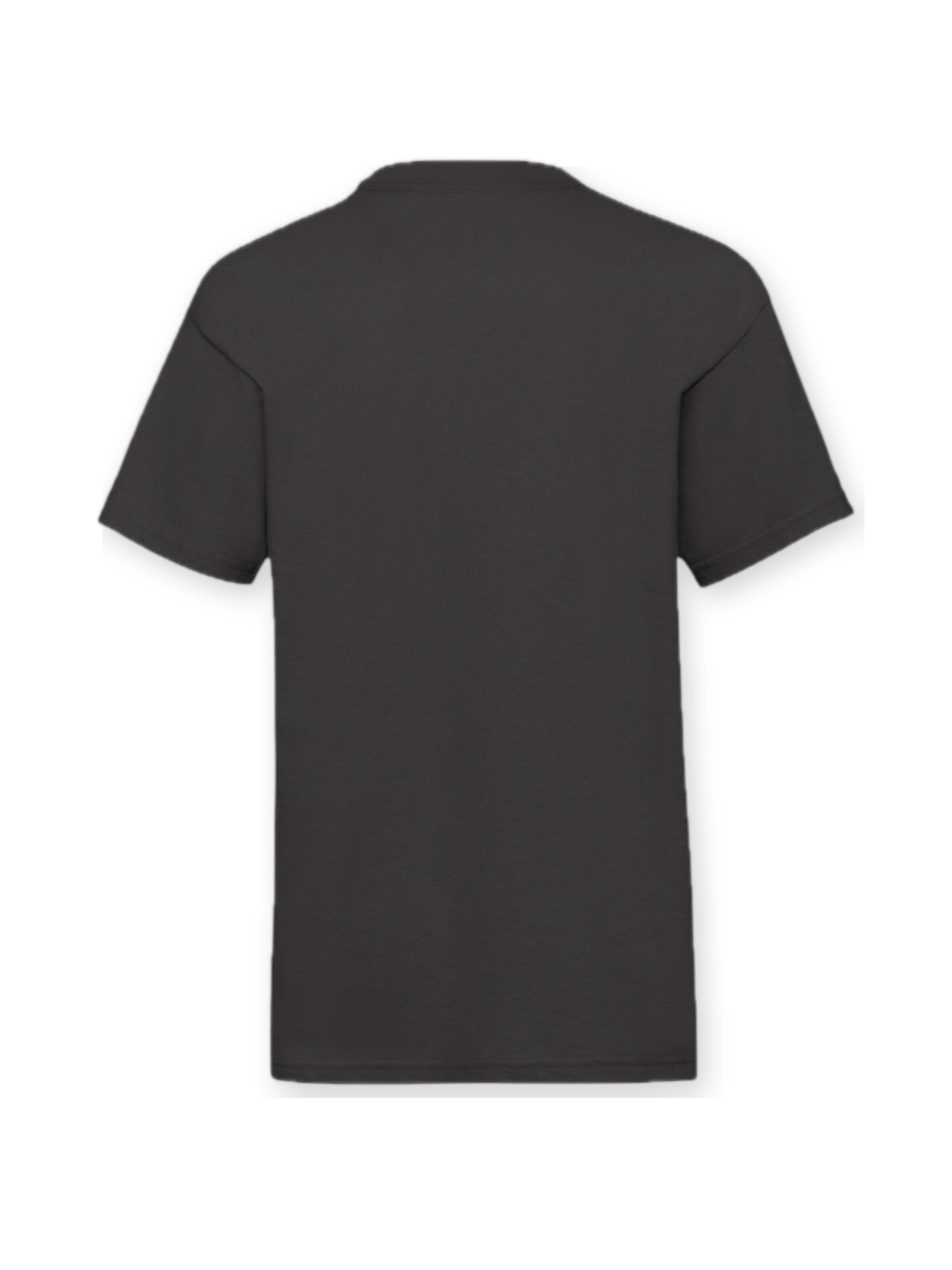 FRUIT OF THE LOOM Shirt 'T-shirt for kids' in Zwart: voorkant