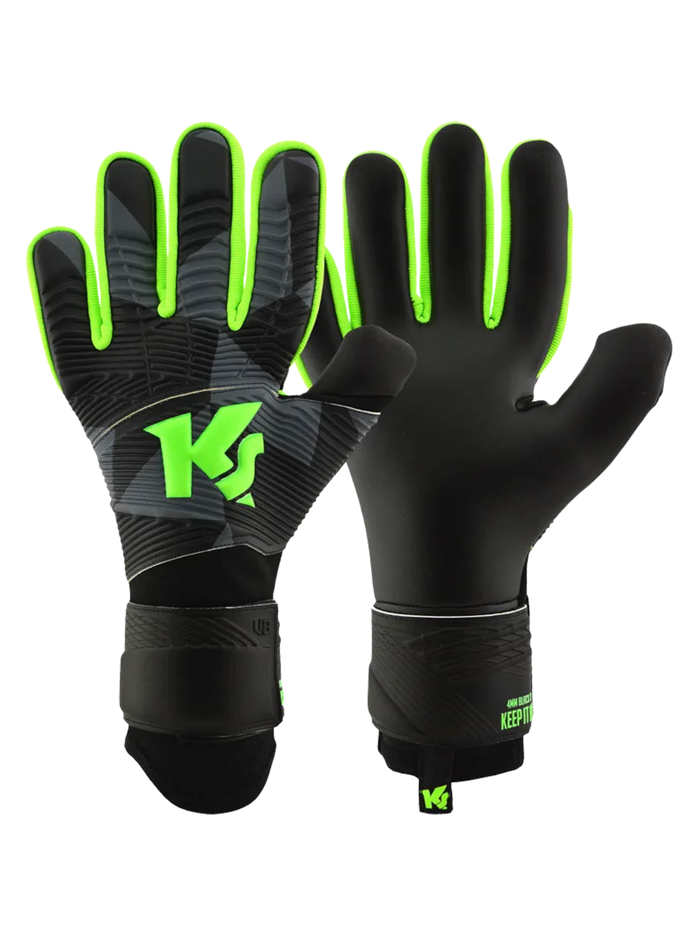 KEEPERsport Sporthandschuhe 'Pro Elite NC'‌‌ in Schwarz: Vorderseite