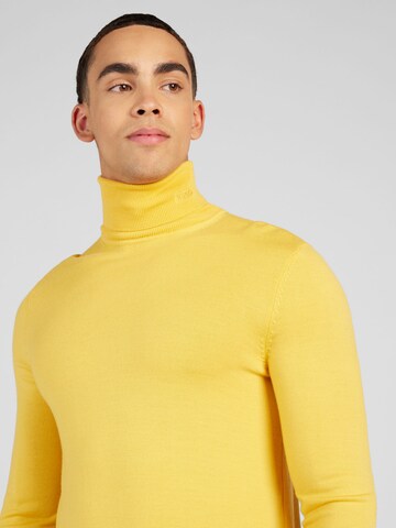 HUGO Sweter 'San Thomas' w kolorze żółty
