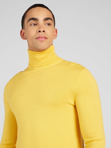 HUGO Red Sweater 'San Thomas' in Yellow