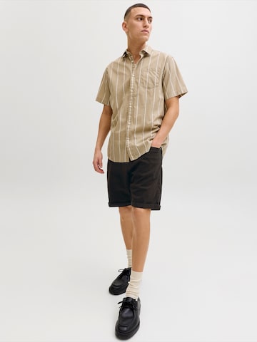 JACK & JONES Regular Shorts 'JPSTRICK DYLAN' in Schwarz