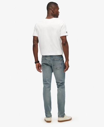 Coupe slim Jean Superdry en bleu
