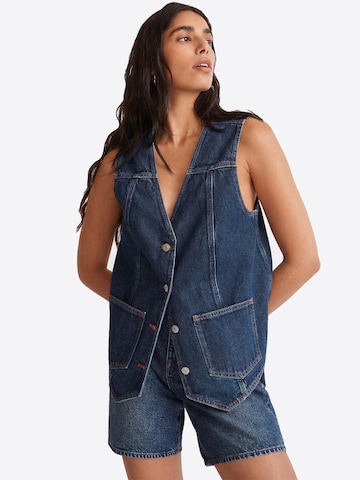 Imily Bela Жилетка в Синий: спереди