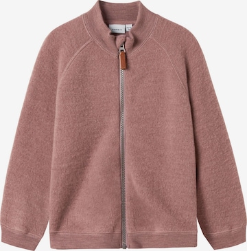 Cardigan NAME IT en rose : devant