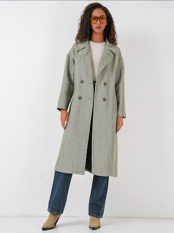 Bigdart - Sobretudo meia-estação em verde