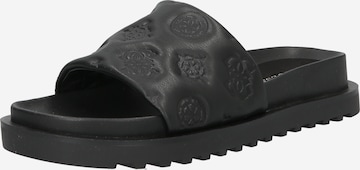 GUESS Mules 'Fabetza' in Black: front