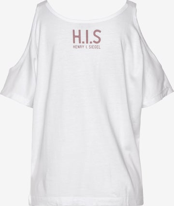 H.I.S T-shirt i vit