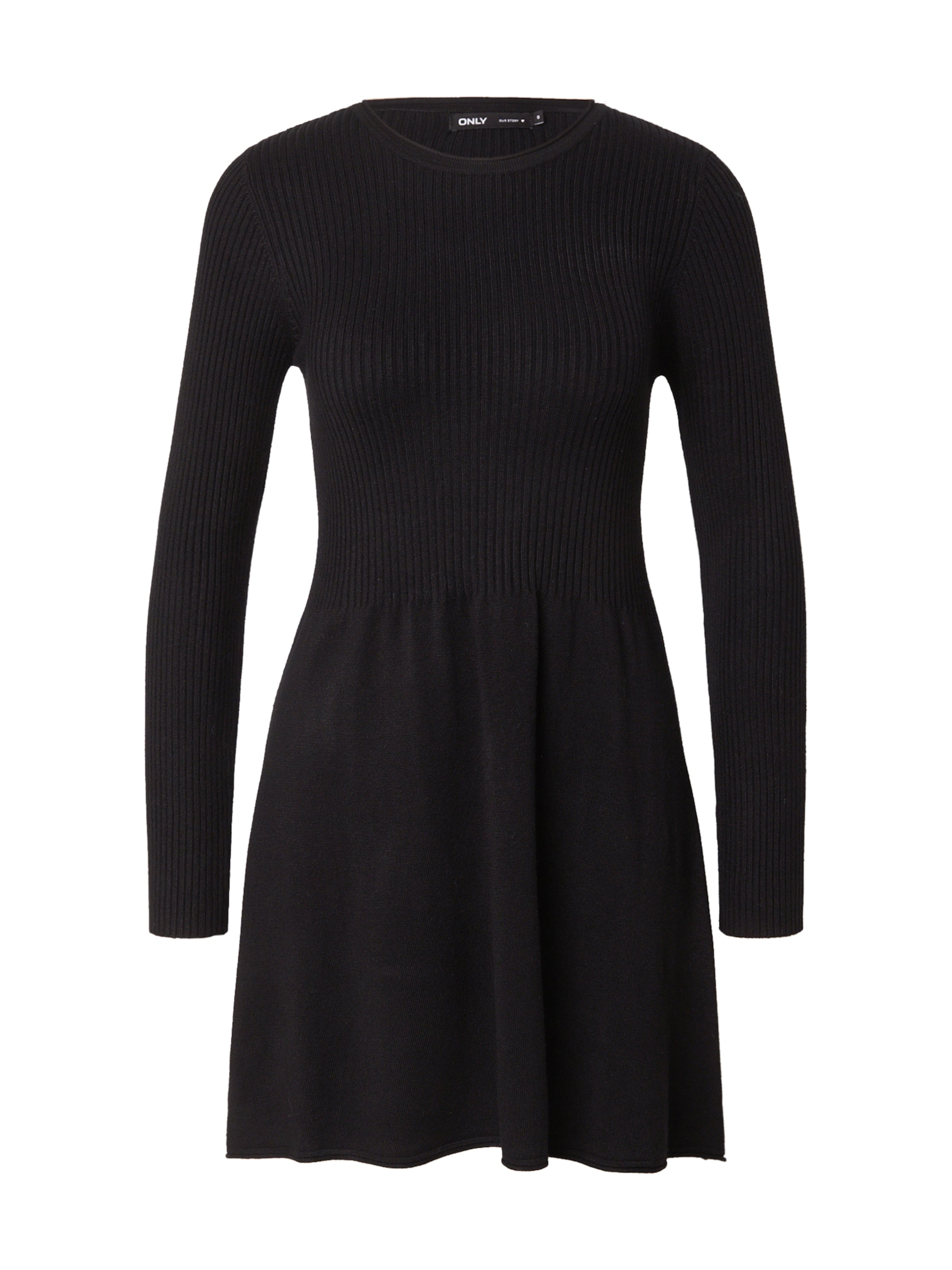 ONLY Πλεκτό φόρεμα &#x27;Alma&#x27; σε μαύρο: μπροστά