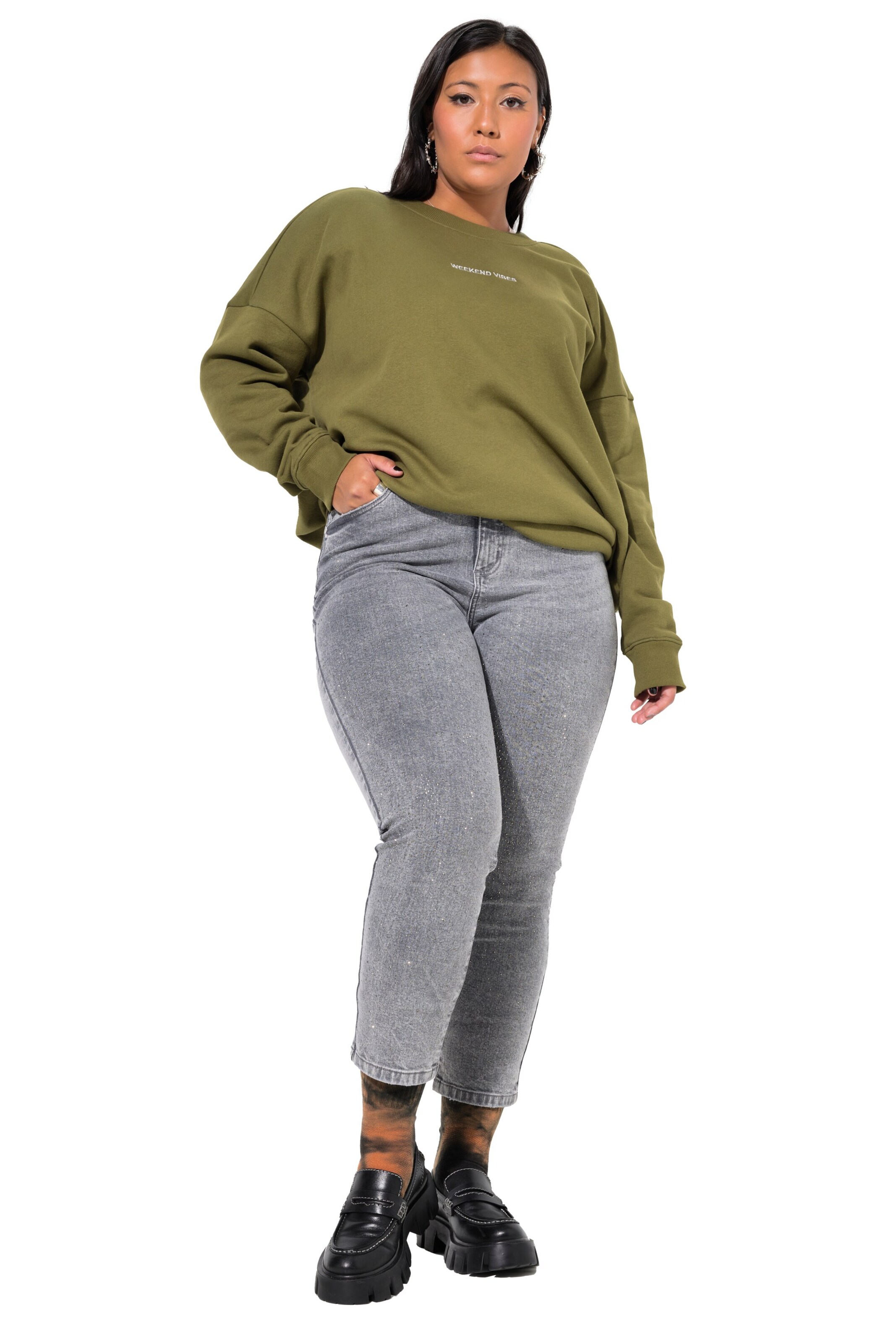 Studio Untold Slimfit Jeans in Grijs