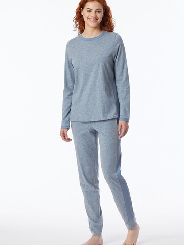 SCHIESSER Pyjama ' Casual Nightwear ' in Blau