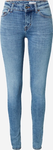 Tiger of Sweden Skinny Jeans in Blauw: voorkant