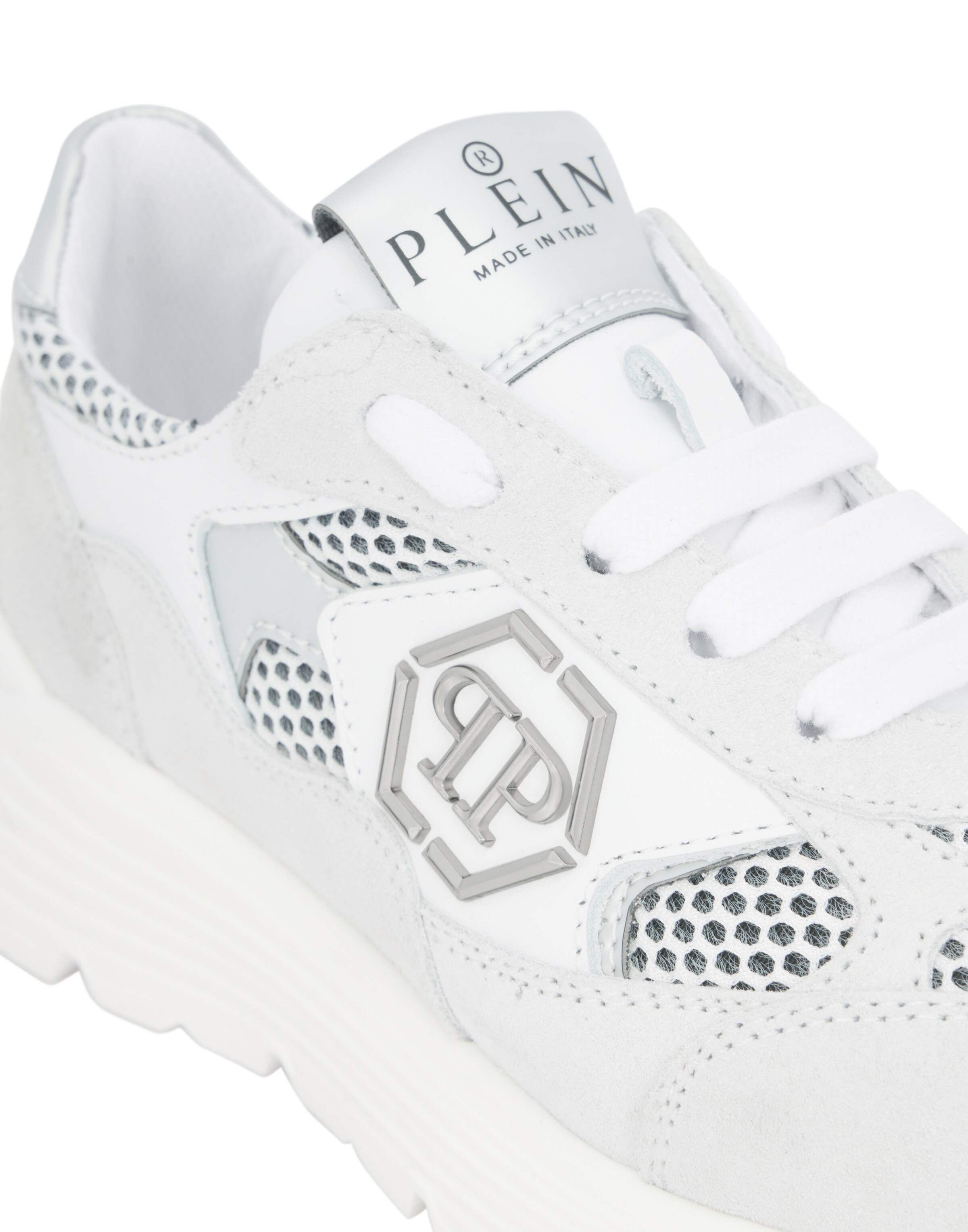 Baskets Philipp Plein en blanc