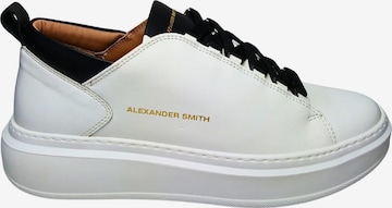 Alexander Smith - Zapatillas deportivas bajas en blanco: frente