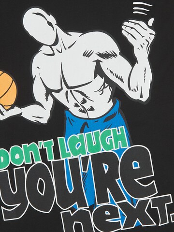 AND1 Póló 'Don't Laugh Trash Talk' - fekete